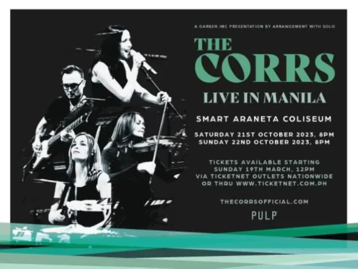 The Corrs Return for a Spectacular Manila Concert: A Night of Musical Magic